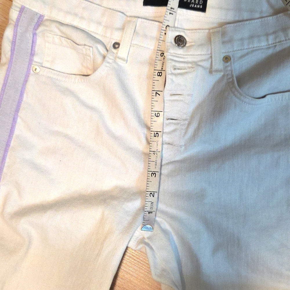 Veronica Beard "Carolyn Baby Boot" cropped jeans Sz 29 - Picture 7 of 13